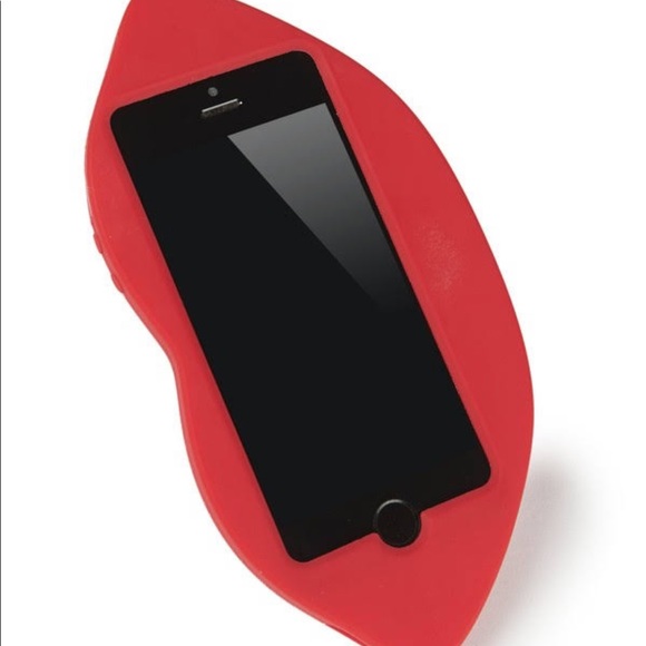 Stella McCartney iphone 6/6s red lips phone case - Picture 2 of 5